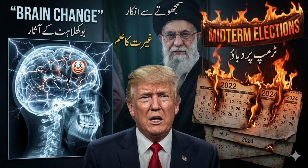  ٹرمپ بوکھلاہٹ ڈونلڈ ٹرمپ کی نورا کشتی اور مڈ ٹرم الیکشن کا خوف 