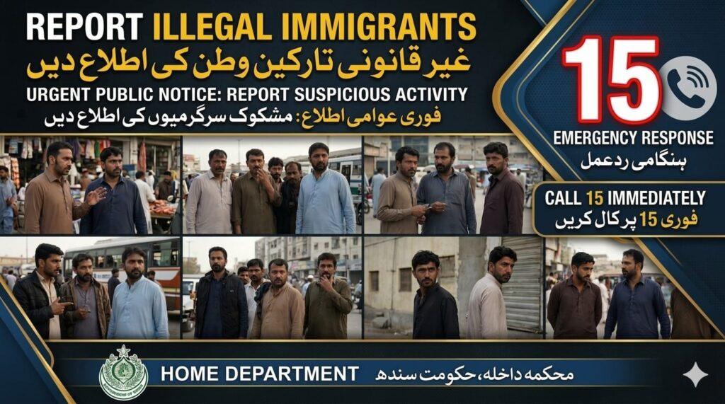 محکمہ داخلہ حکومت سندھ آگاہی مہم برائے قومی سیکیورٹی