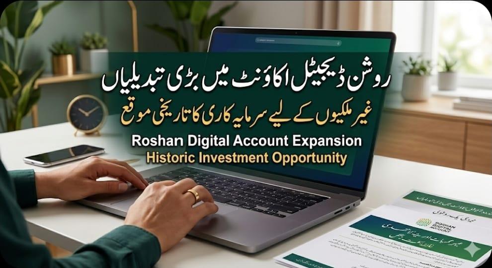 اسٹاک مارکیٹ اور روشن ڈیجیٹل اکاؤنٹ میں بڑی تبدیلیاں