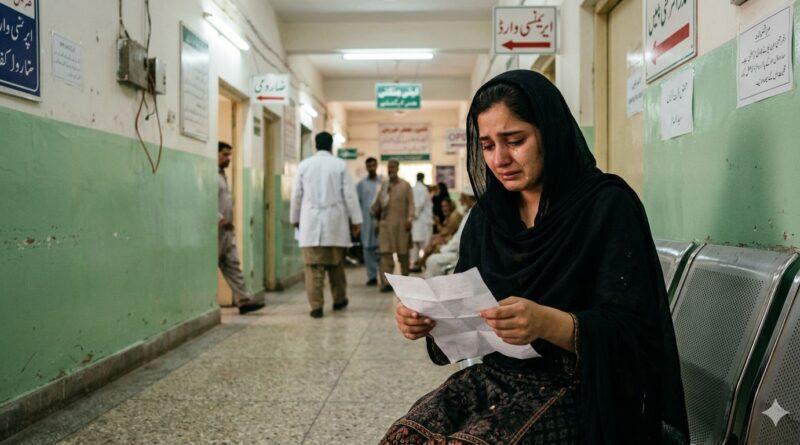 ​کوٹلی ہسپتال میں اپنی ماں کی وفات پر غمزدہ بیٹی کی وائرل تصویر